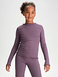 J Motion Longsleeve - Black Plum Model01 Small1x1