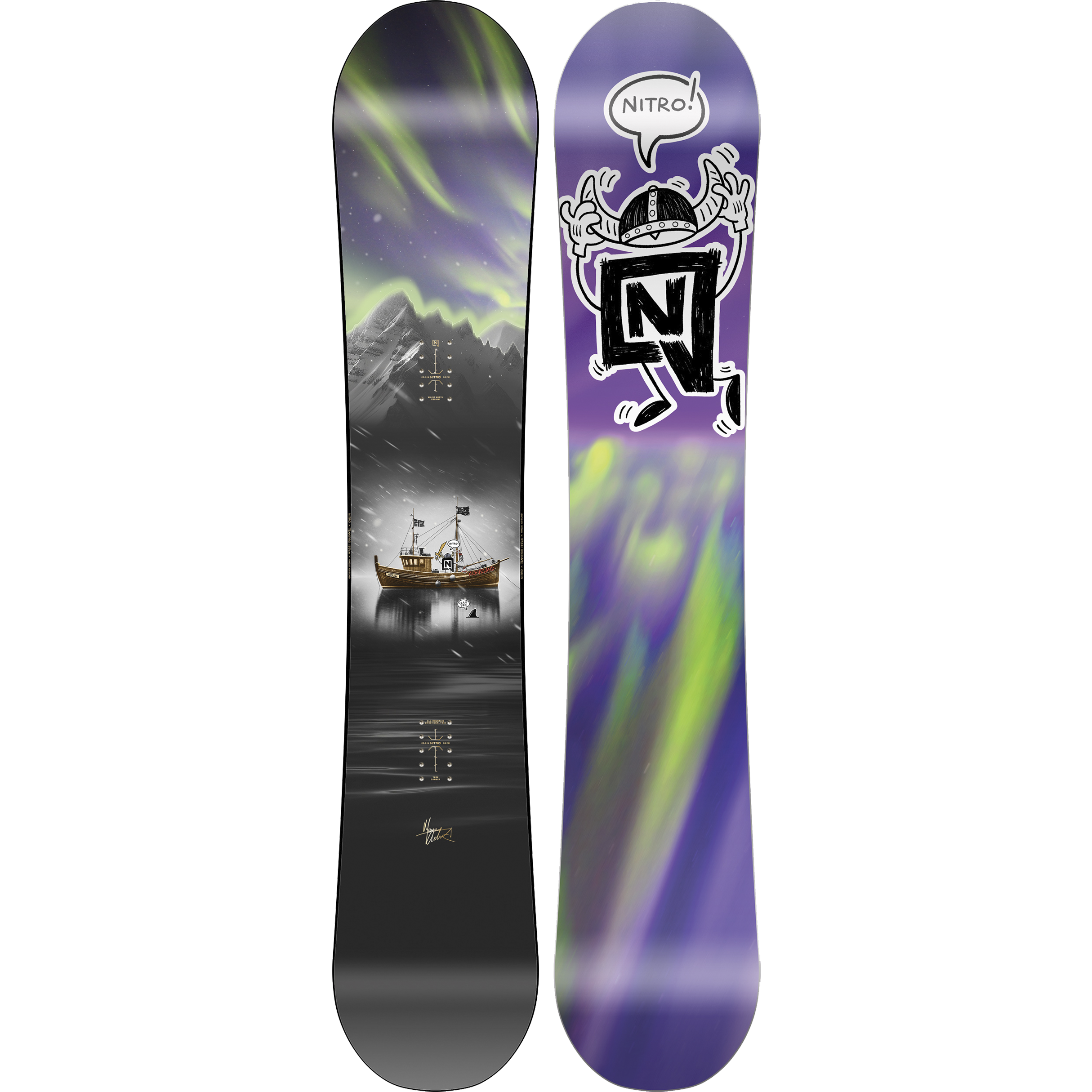 
NITRO, 
Team Pro Marcus Kleveland, 
Detail 1
