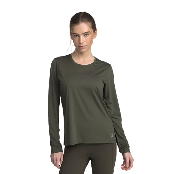 391314109101 SOC W Run Long Sleeve Top 391314109101 SOC W Run Long Sleeve Top Model01 Detail