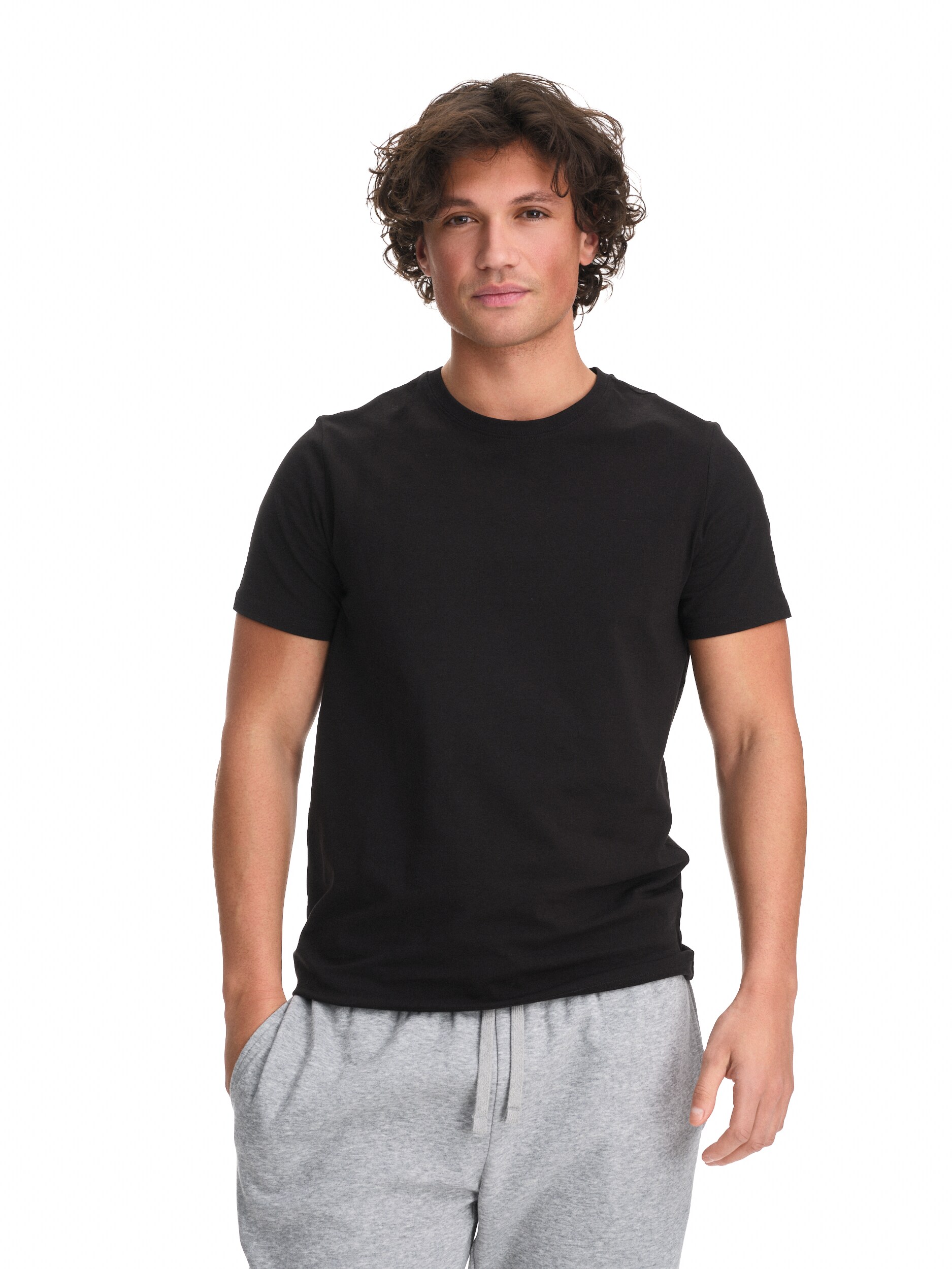 
GUL&BL&Aring;, 
PRIME R-NECK TEE M, 
Detail 1
