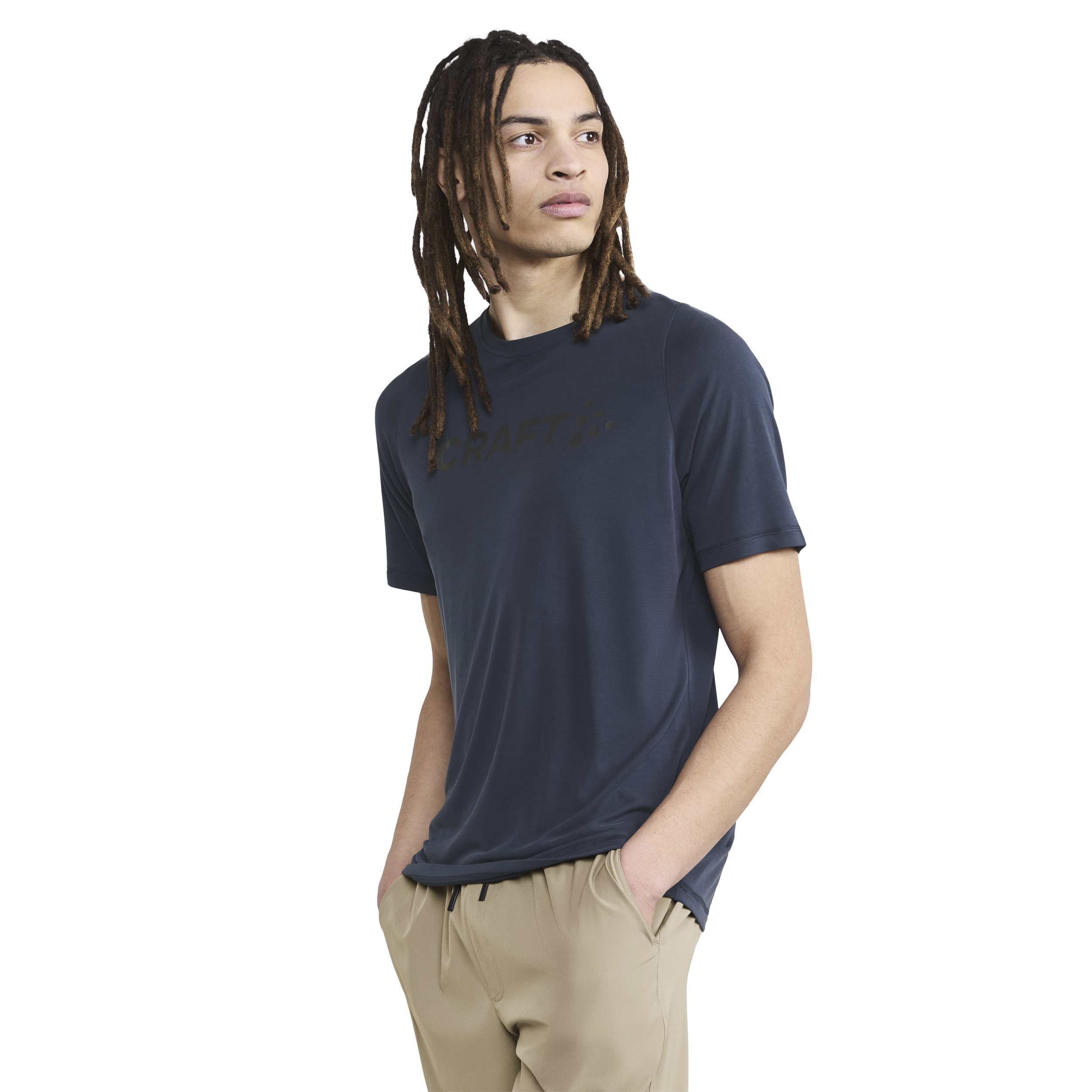 
CRAFT, 
M COLLECTIVE BI-BLEND TEE, 
Detail 1
