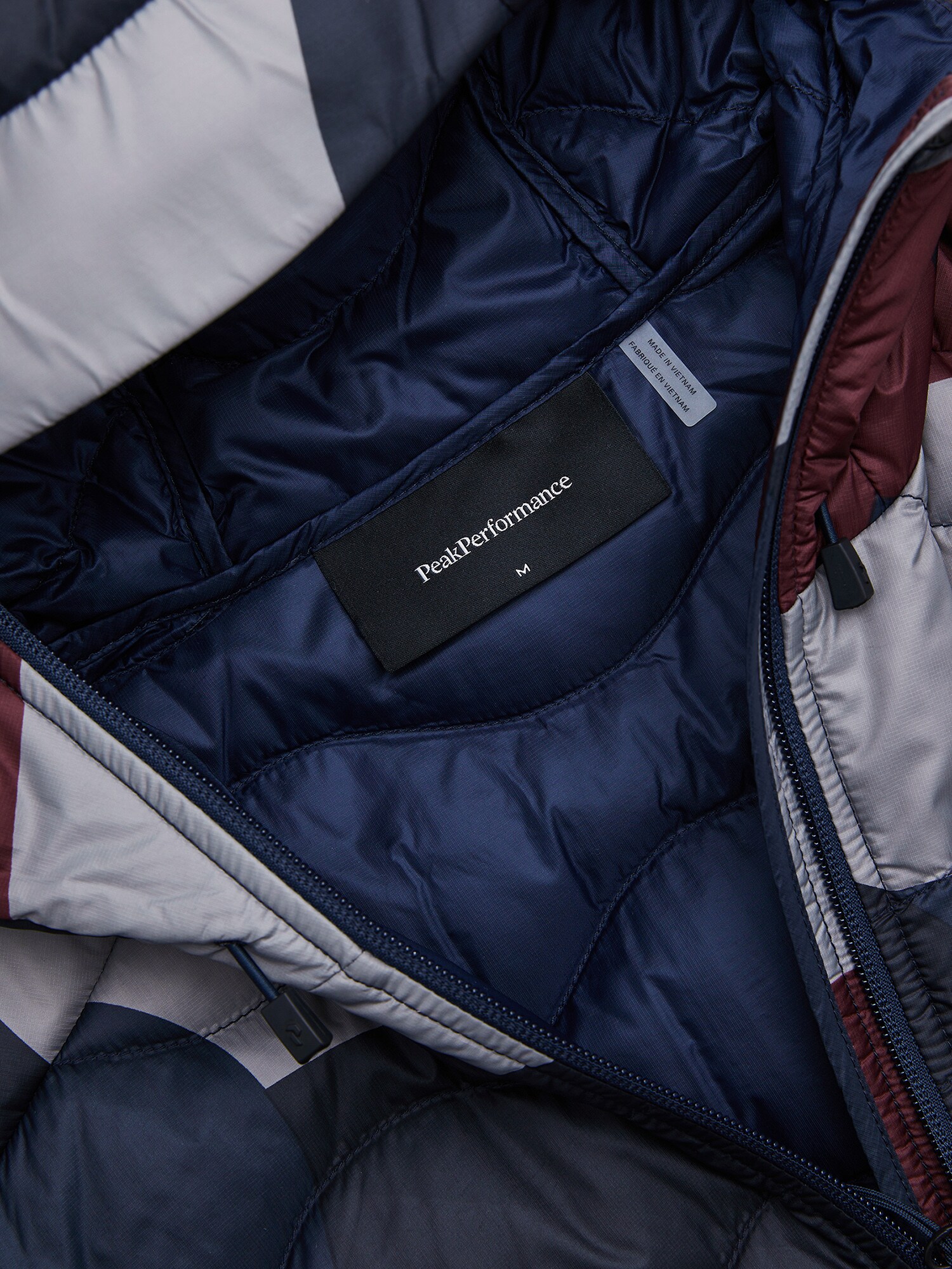 PEAK PERFORMANCE, M AOP HELIUM DOWN HOOD JACKET