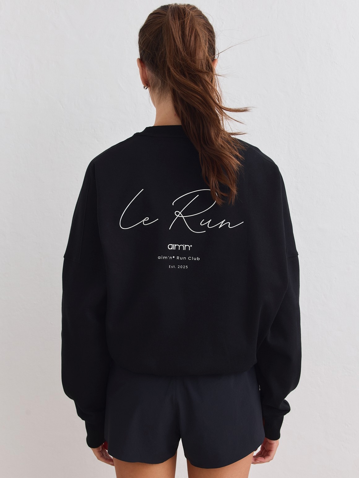 AIM&acute;N, W LE RUN RUNNING SWEATSHIRT