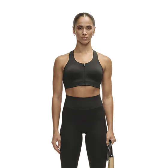 396075101101 CASALL  W Impact Zip Sports Bra 396075101101 CASALL W Impact Zip Sports Bra  Model01 Detail