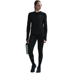 Nike Swift Women'S Dri-Fit Uv Long - Black/ref Silv Model01 Small1x1