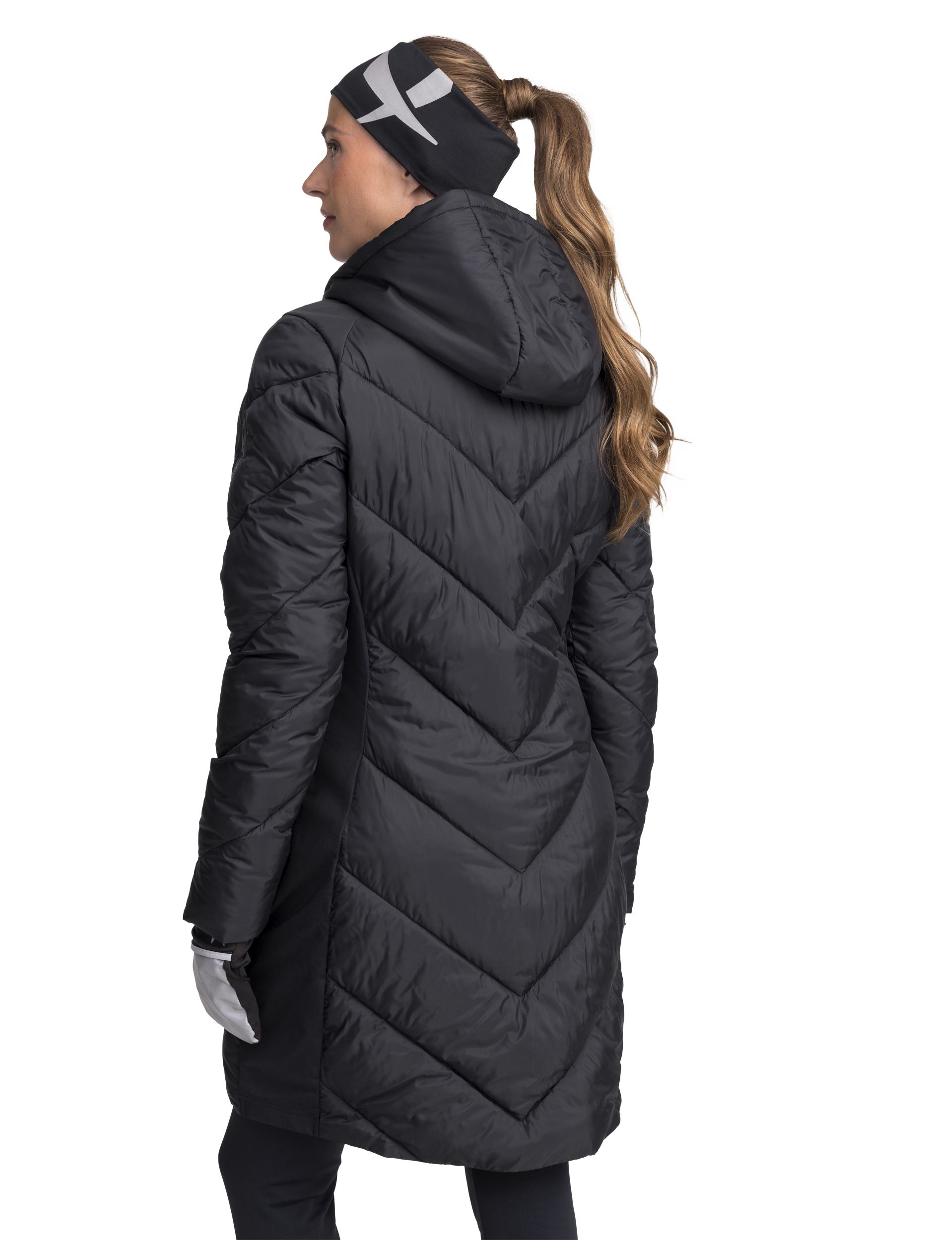 SOC, Run Warm Long Jacket, Pitk&auml; topattu juoksutakki, Naisten