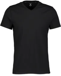 M SLIM FIT V-NECK TEE - Black Standard Small1x1