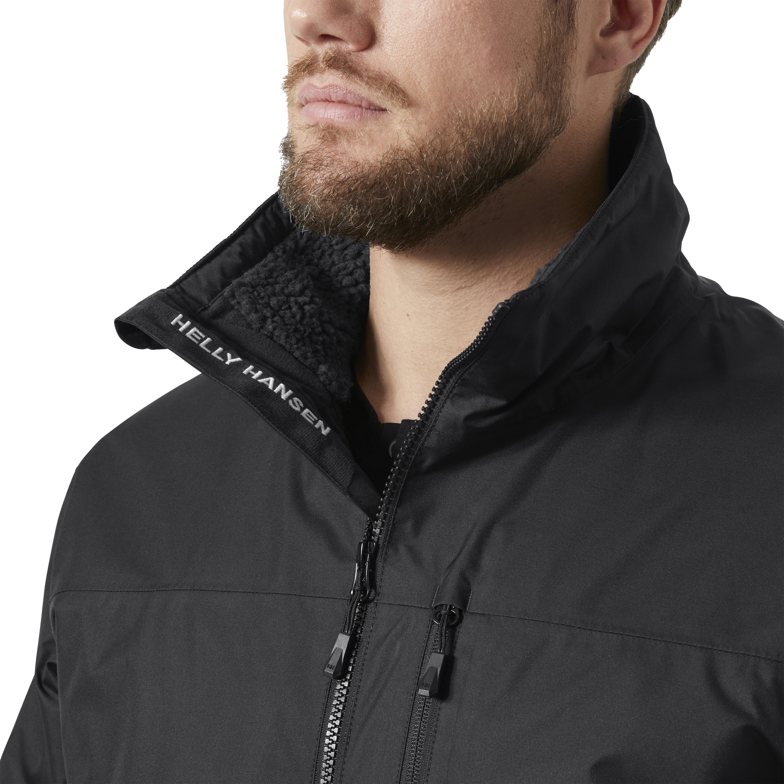 HELLY HANSEN, M Crew Hooded Pile Jacket