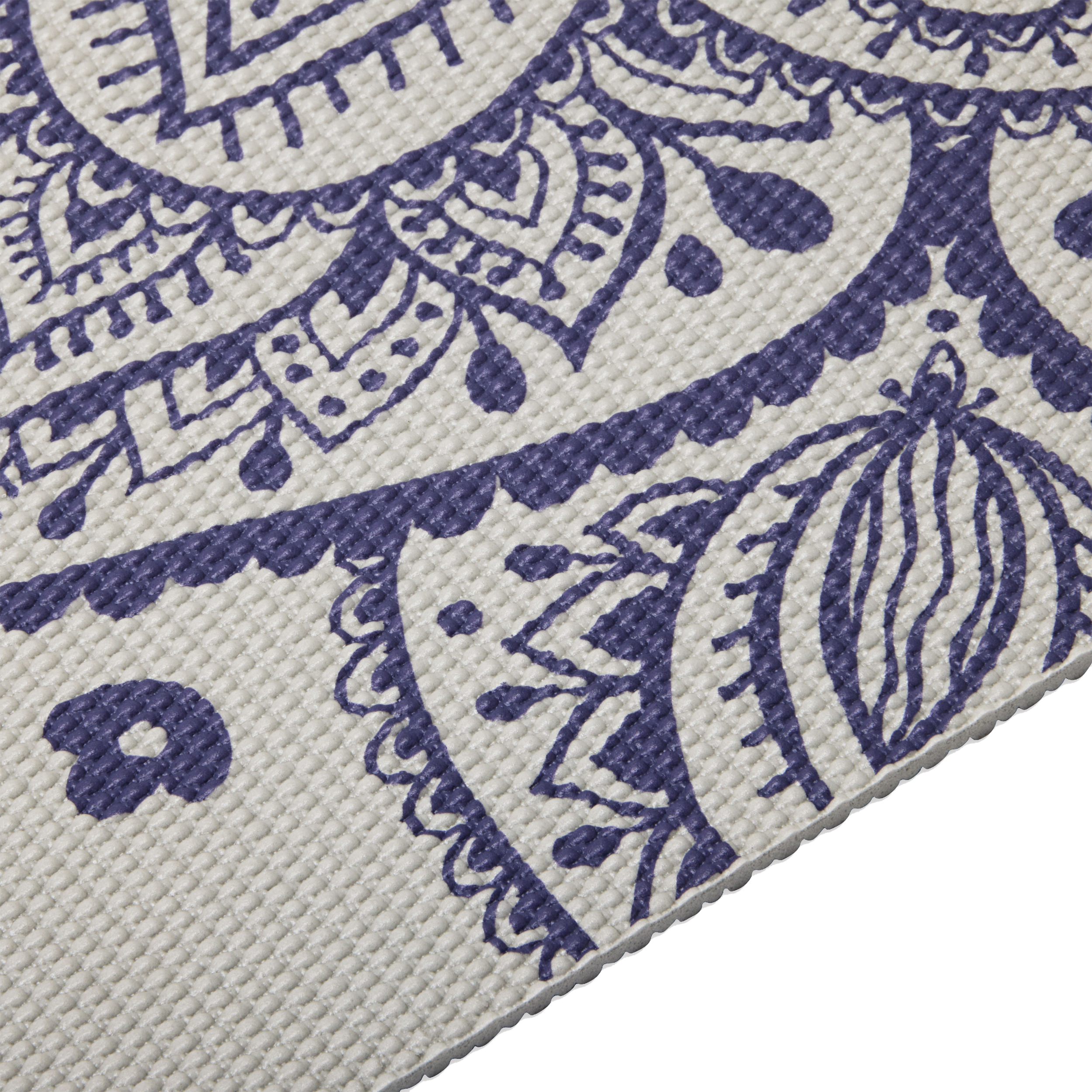 GAIAM, Sundial Flower Yoga Mat Sustained Grey 5mm