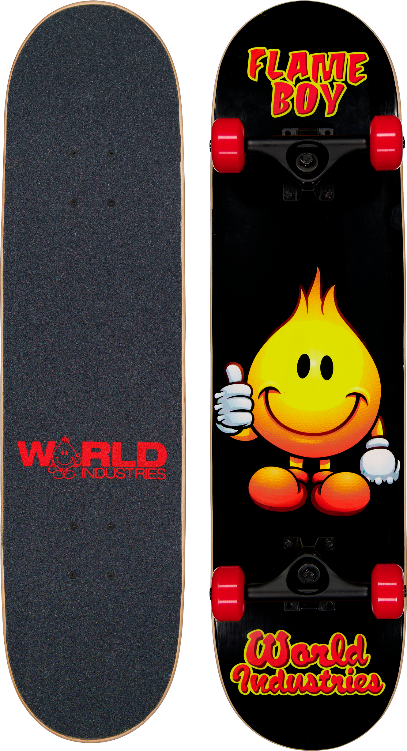 
WORLD INDUSTRIES, 
Flameboy U, 
Detail 1
