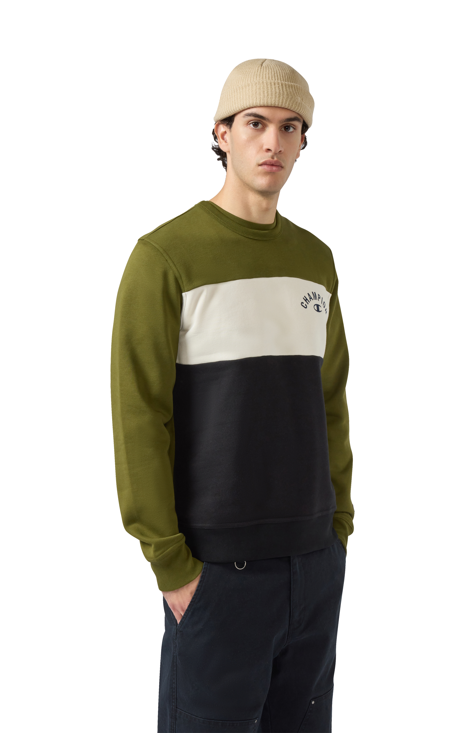 
CHAMPION, 
Sweatshirt Icons Crewneck M, 
Detail 1
