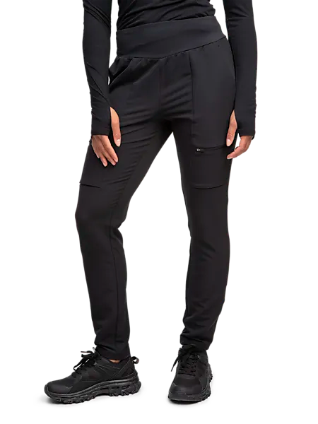 384943101101 SOC W Out Slim Pant 384943101101 SOC W Out Slim Pant Model01 Detail