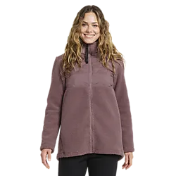 W Bibi Fullzip 2 - Faded Wine Model01 Small1x1