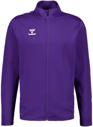 Core Xk Poly Zip Sweat - Acai/White Standard Small1x1