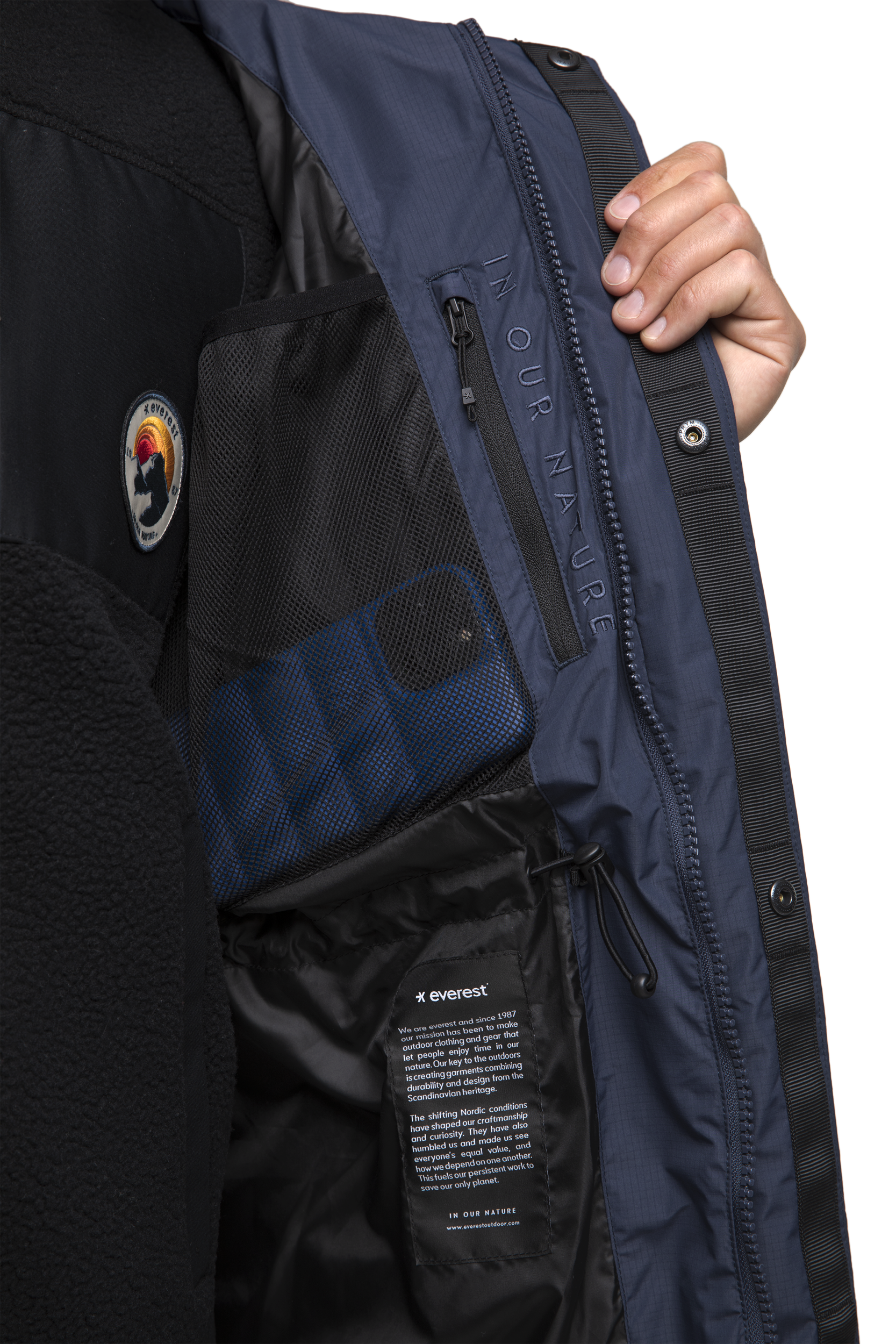 EVEREST, Arctic Parka, Topattu Parkatakki, Unisex