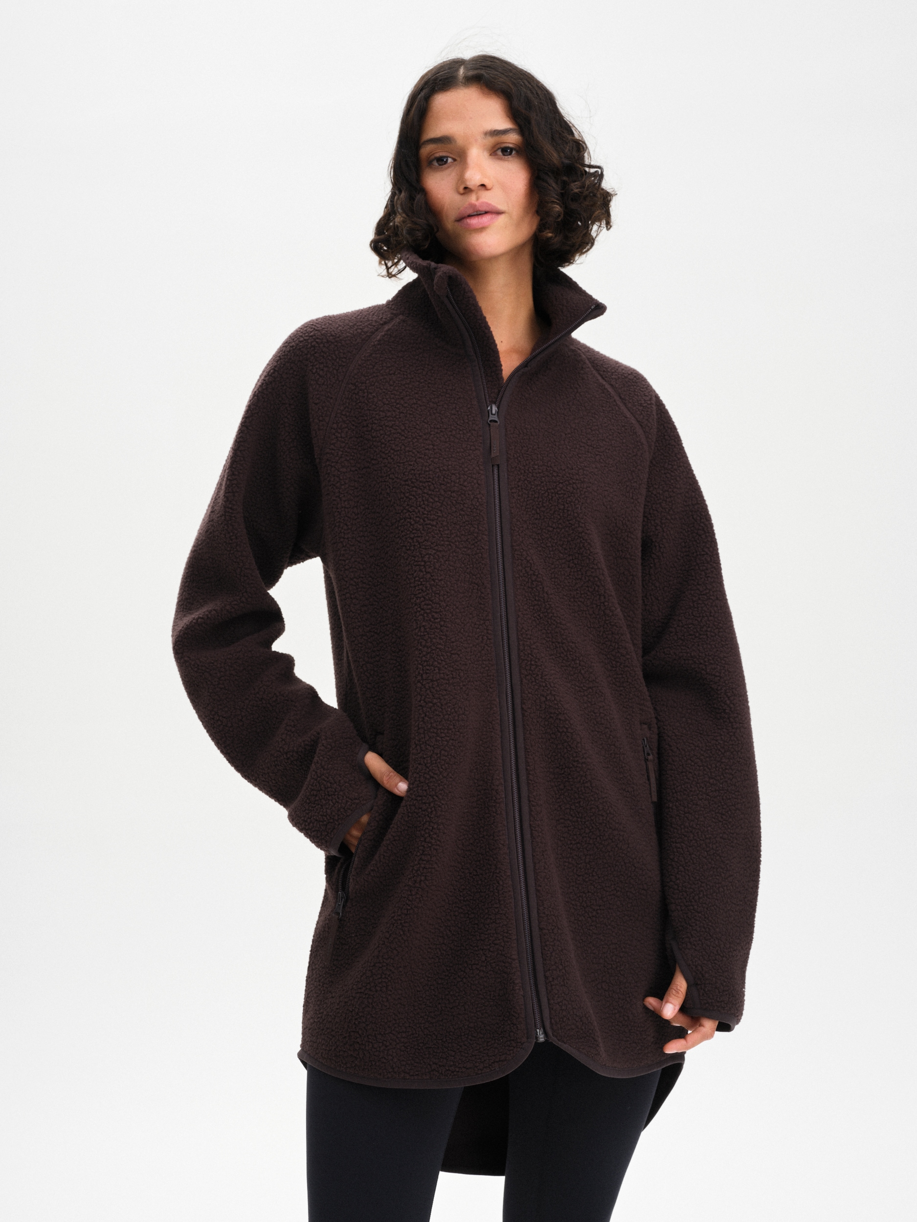 
EVEREST, 
W PILE LONG SHIRT, 
Detail 1
