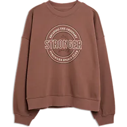400210104101 STRONGER W Relaxed Cotton Sweatshirt 400210104101 STRONGER W Relaxed Cotton Sweatshirt Standard Small1x1