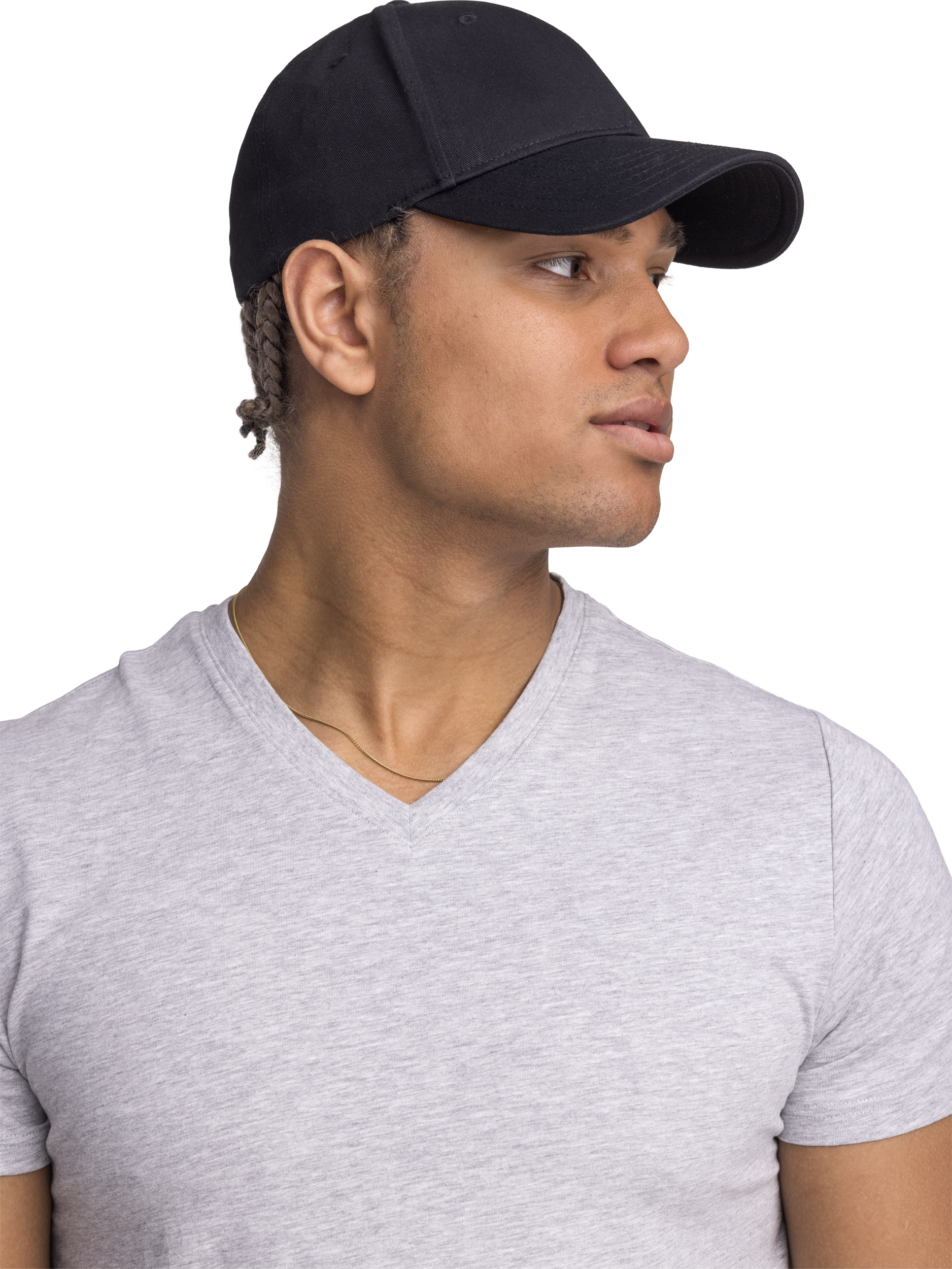 SOC, M SLIM FIT V-NECK TEE