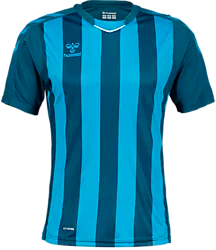 Core Xk Striped Jsy Ss Jr - Coral/Light Blue Standard Small1x1