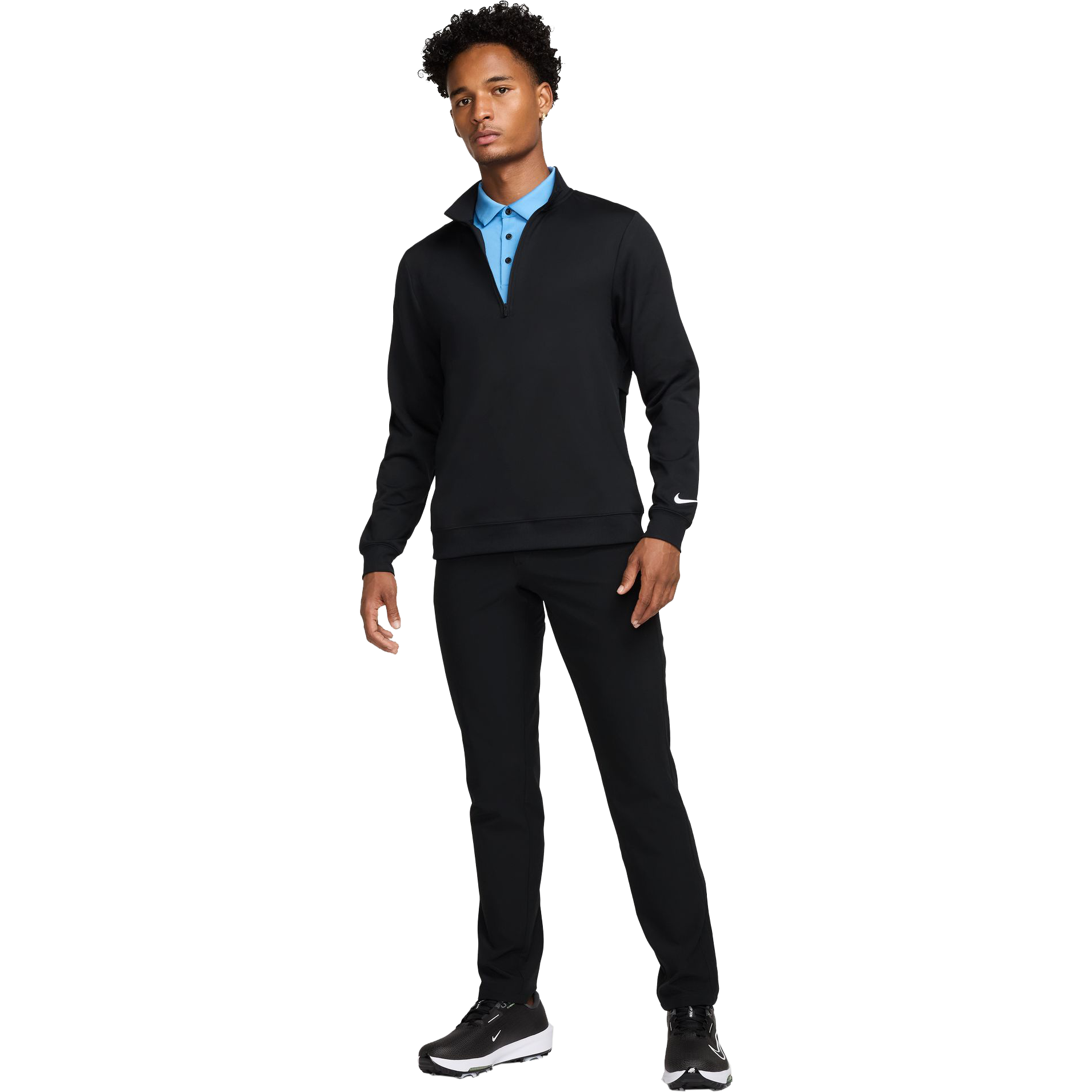 NIKE, Nike Tour Men'S 1/2-Zip Golf Top