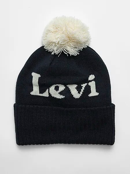 EVEREST Шапка-бини Levi с помпонами