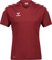 Core Xk Poly Jsy Ss Jr - Maroon Standard Small1x1