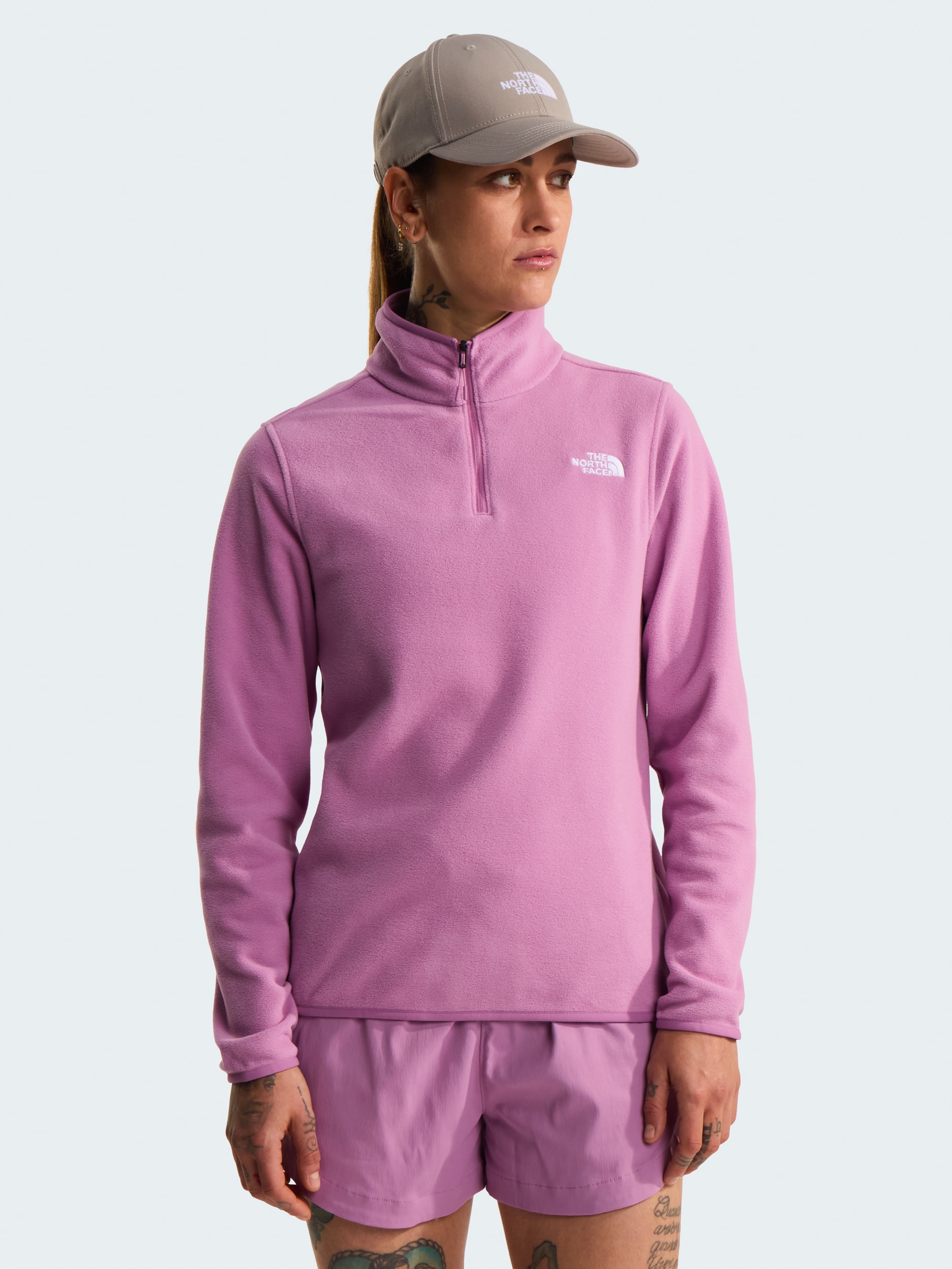 
THE NORTH FACE, 
W Glacier Fleece 1/4 Zip Jacket, 
Detail 1
