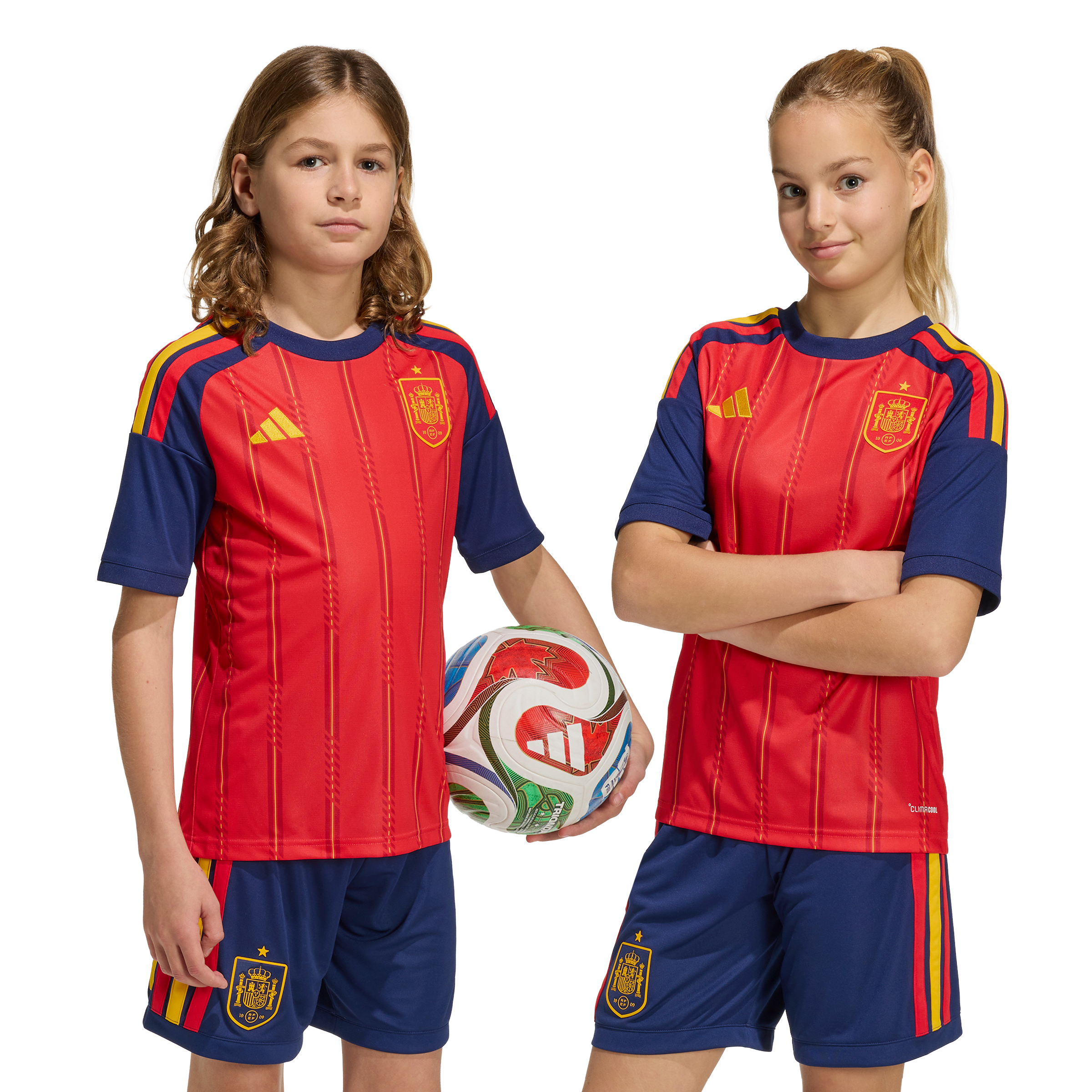 ADIDAS, Spain 26 Home Youth Kit