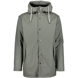 U Rain Warm Coat - Khaki Grey Standard Small1x1