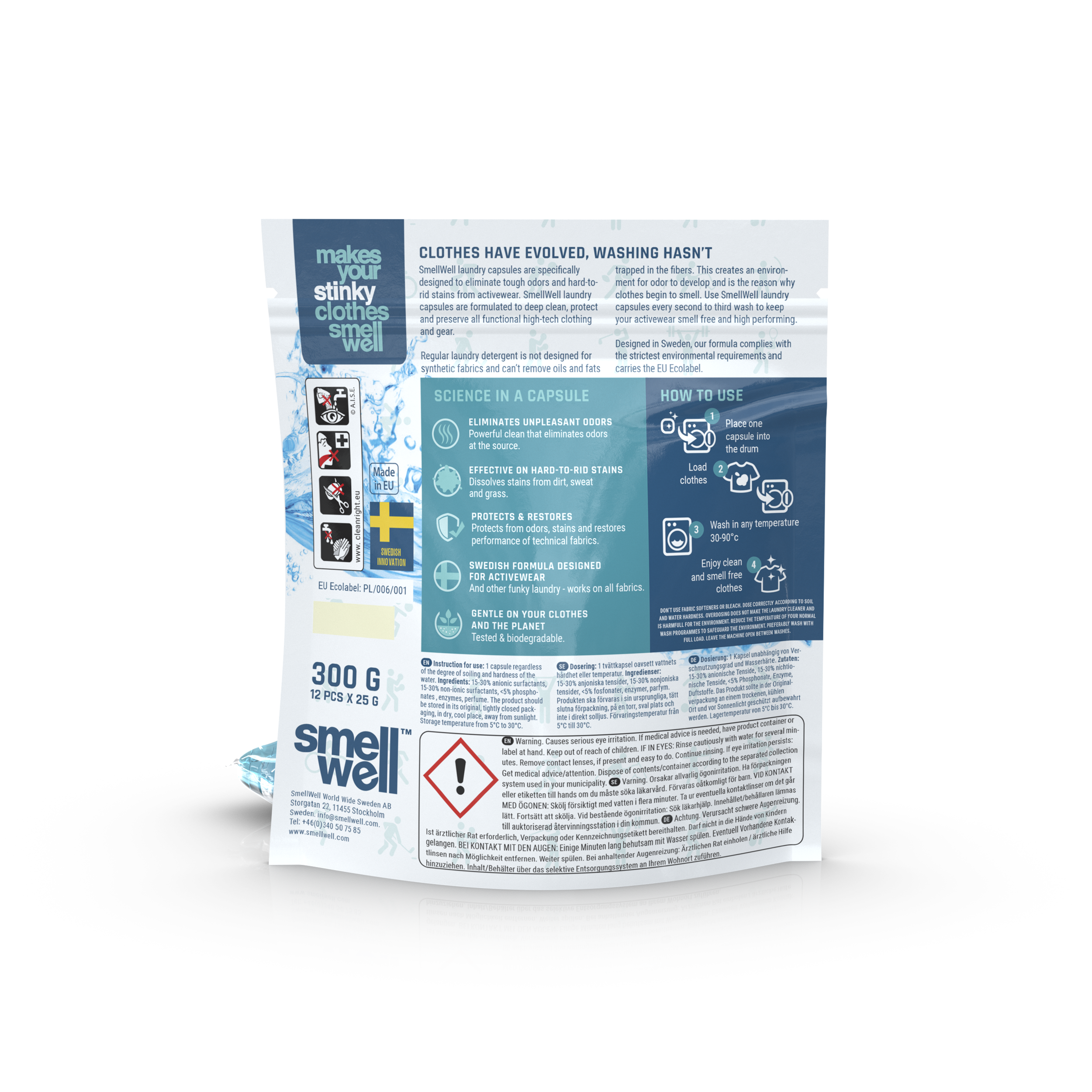 SMELLWELL, Smellwell Laundry Capsules