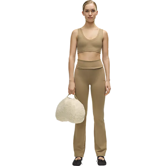 406532101102 CASALL Sublime Folded Flare Pants 406532101102 CASALL Sublime Folded Flare Pants Model01 Detail
