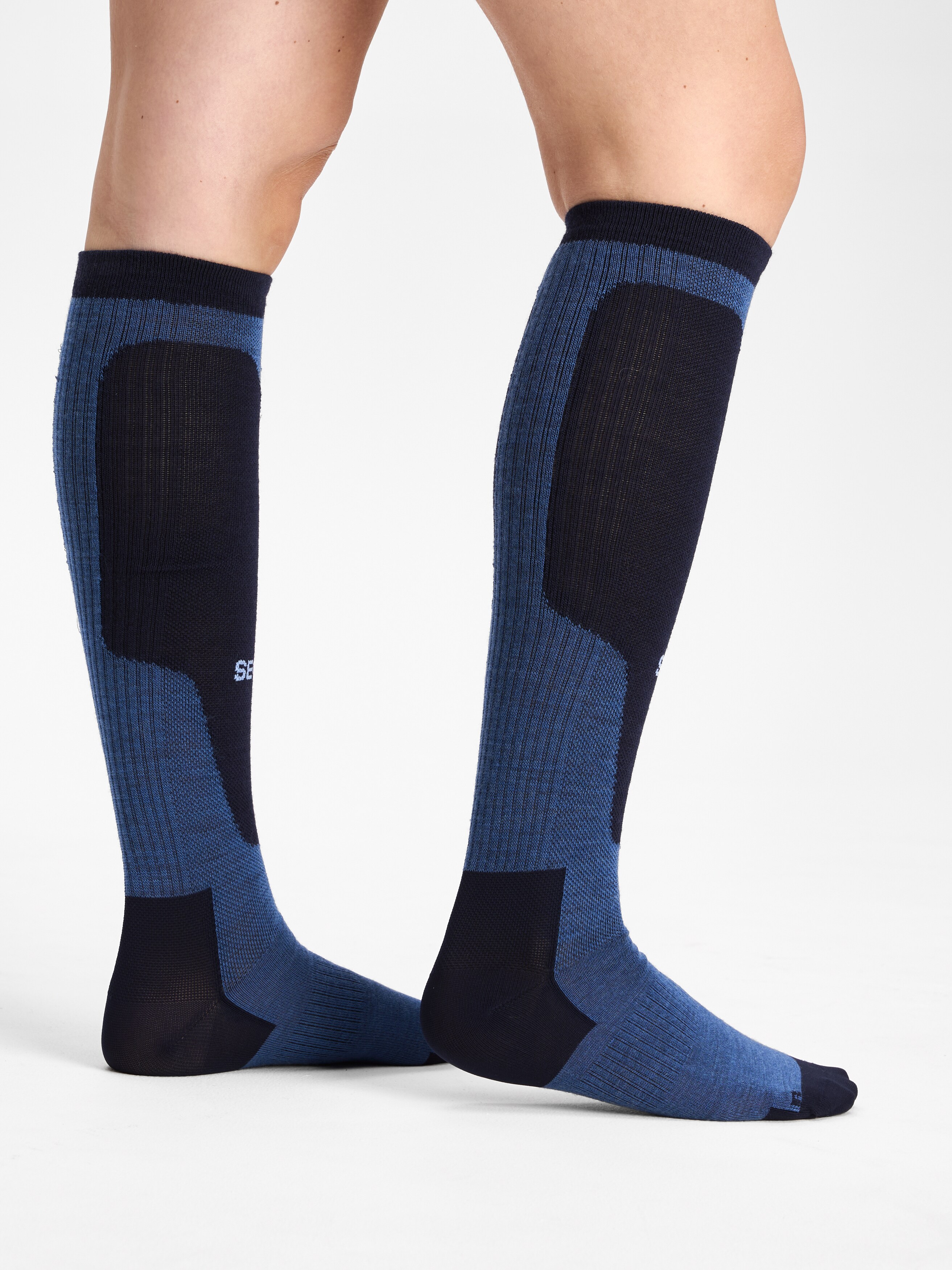 SEGER, RACE LIGHT WOOL COMPRESSION SKI SOCK