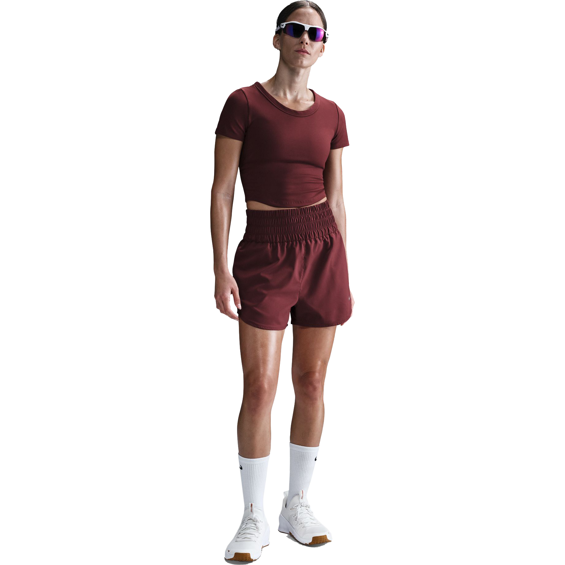 NIKE, Nike One Fitted Women'S Dri-Fit Ss