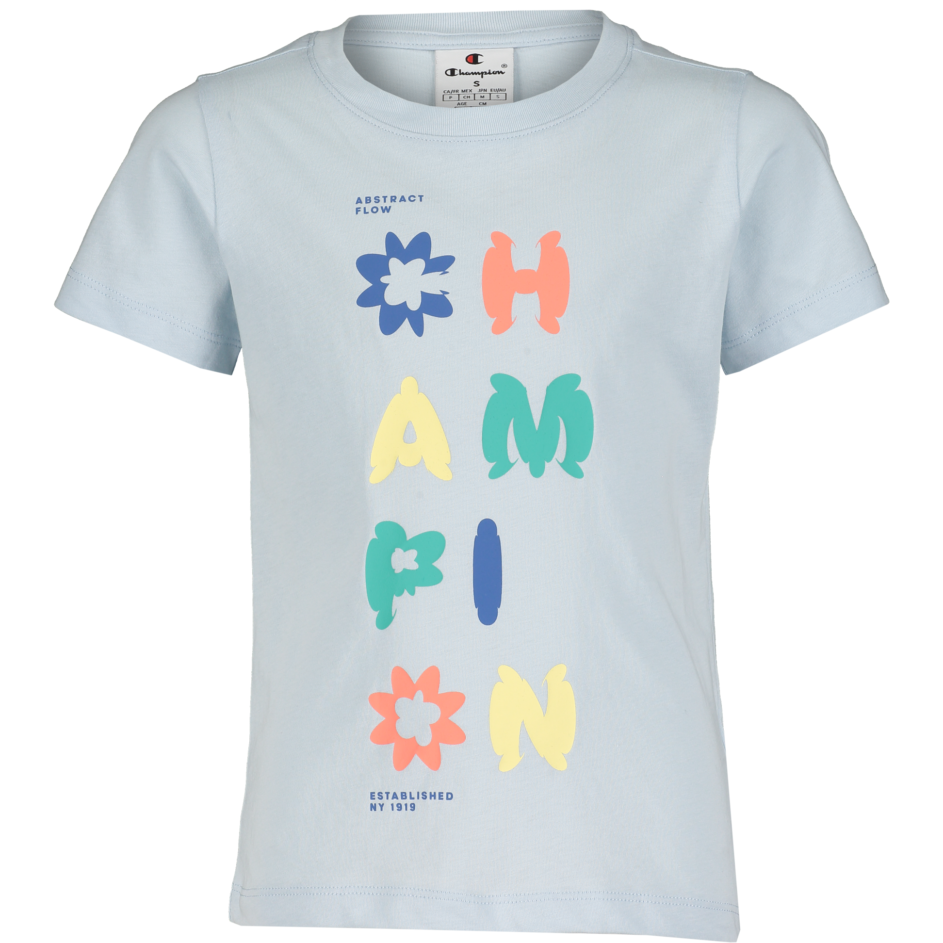 
CHAMPION, 
Ss Printed Tee G Jr, 
Detail 1

