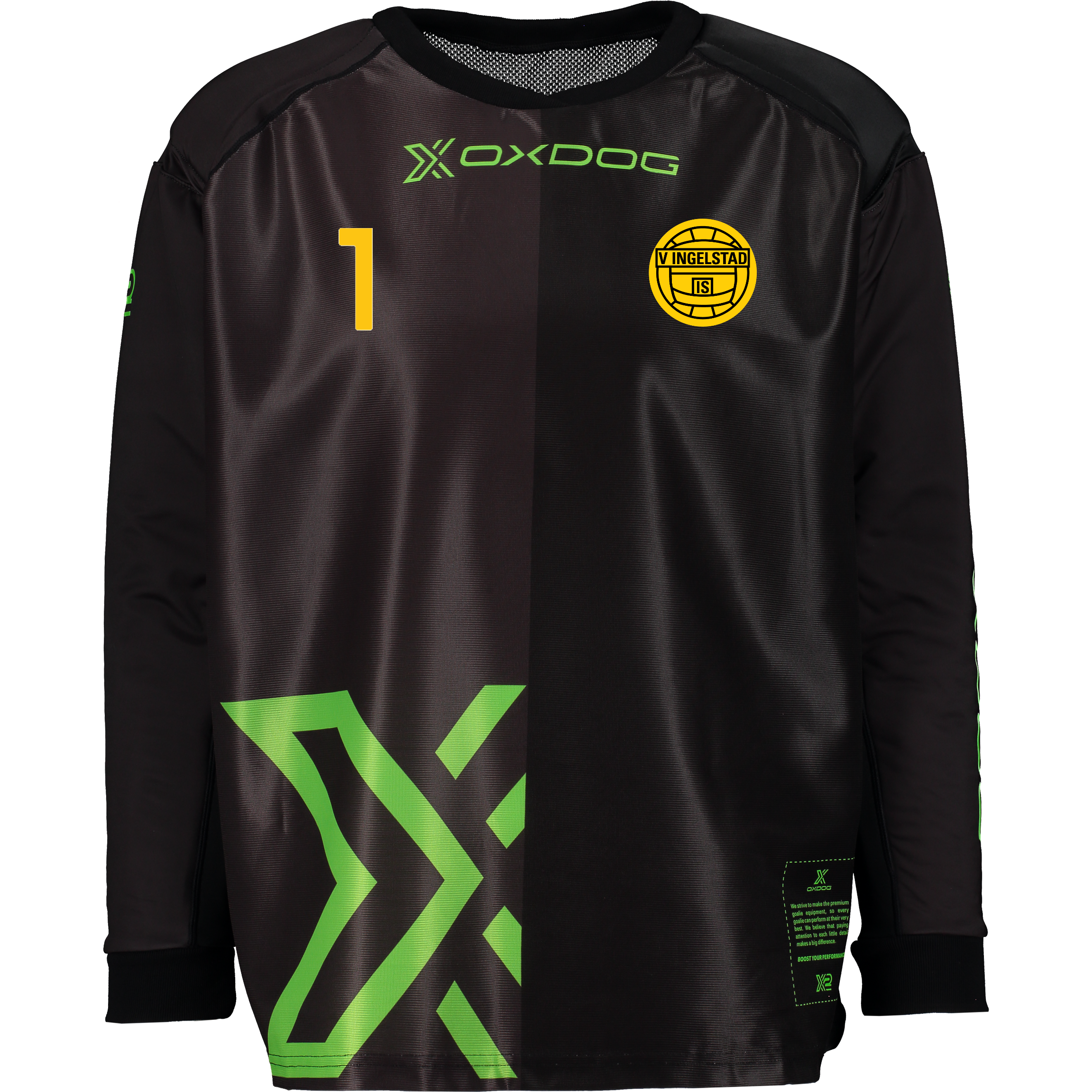 
OXDOG, 
X2 Goalie Shirt Jr, 
Detail 1
