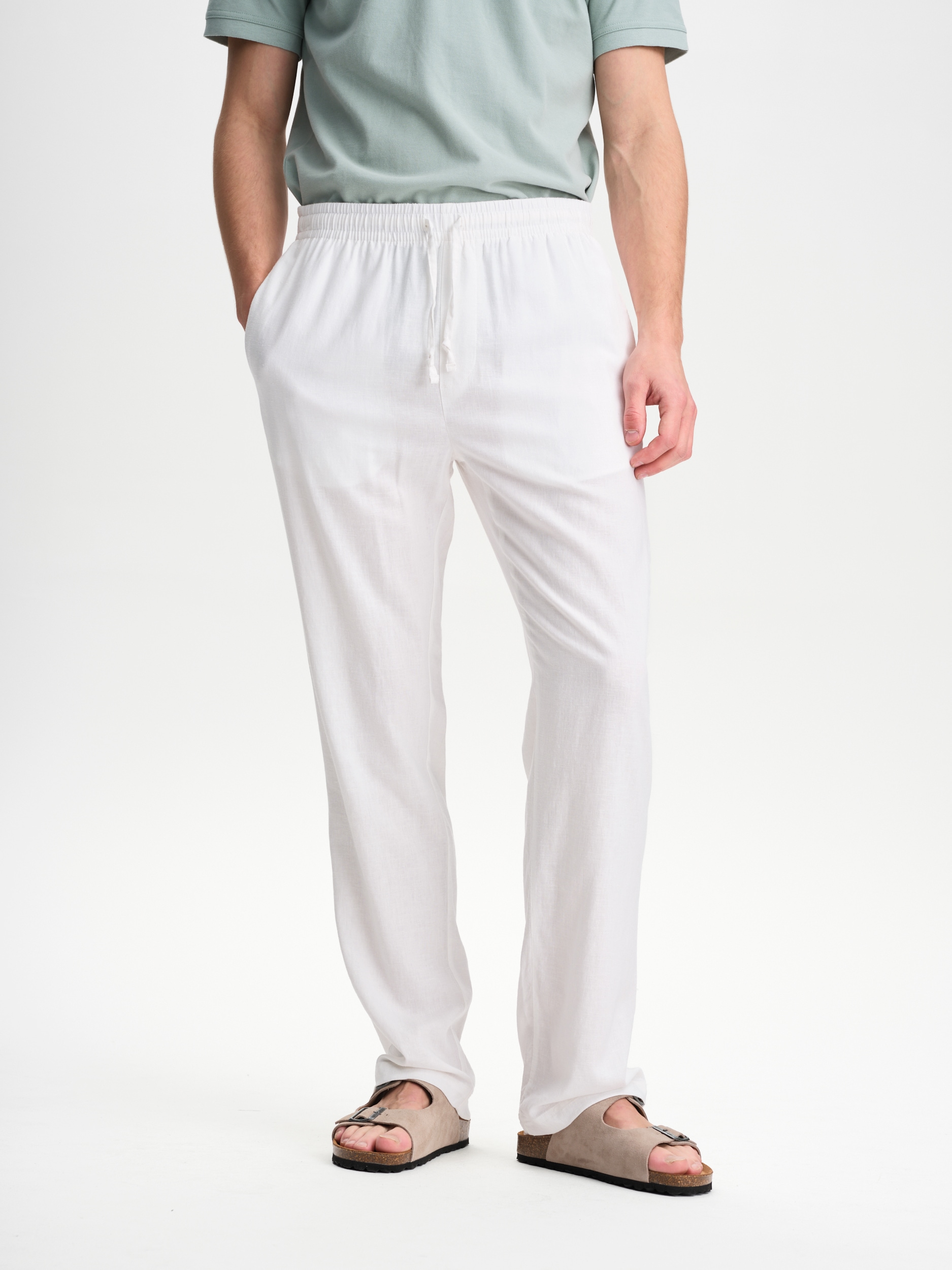 
RACE MARINE, 
M COAST LINEN PANT, 
Detail 1
