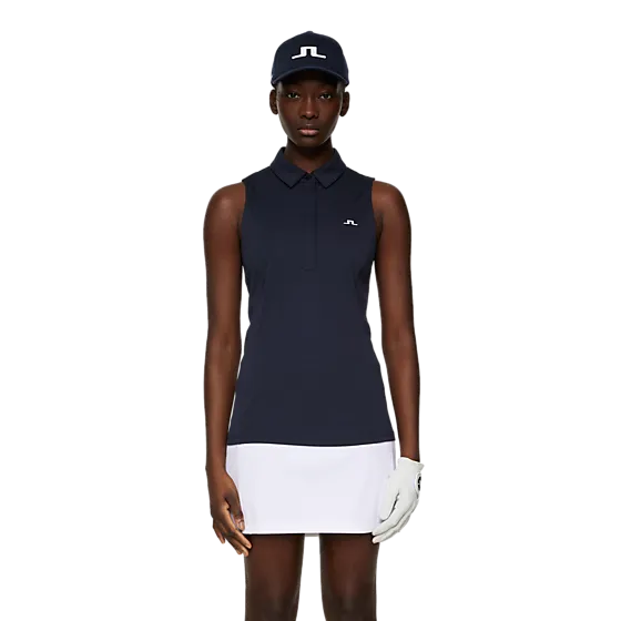 401299102102 J LINDEBERG Dena Sleeveless Top 401299102102 J LINDEBERG Dena Sleeveless Top Model01 Detail