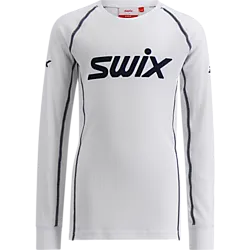 Racex Classic Long Sleeve Jr - Bright Whi/dk Navy Standard Small1x1