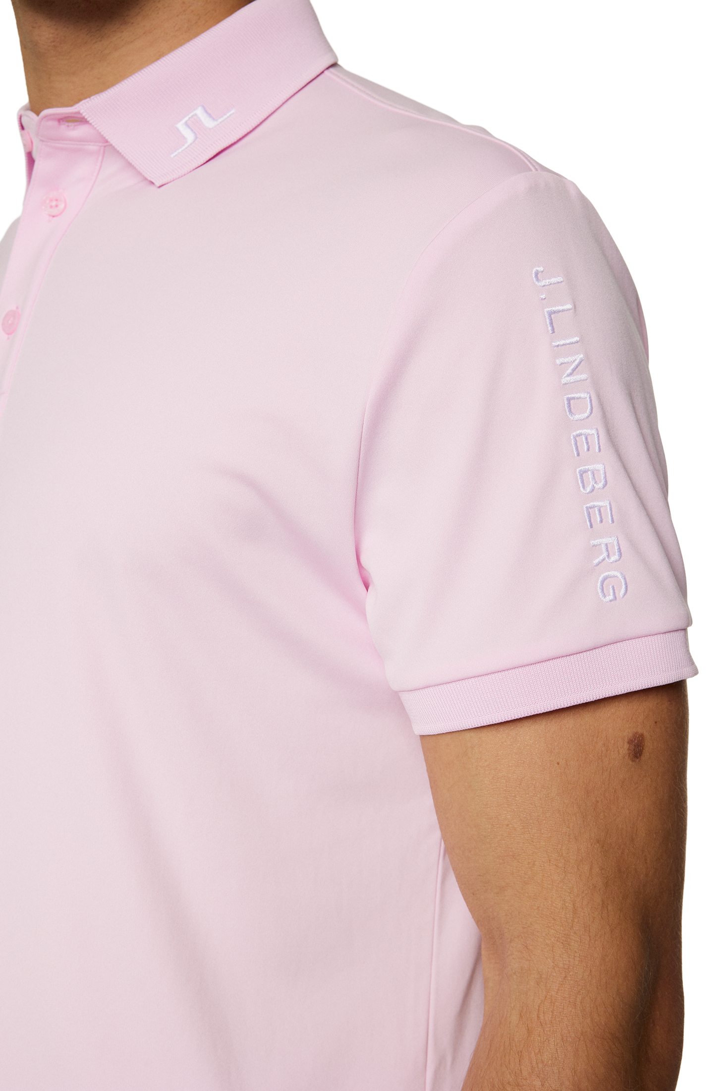J LINDEBERG, M Tour Tech Reg Fit Golf Polo