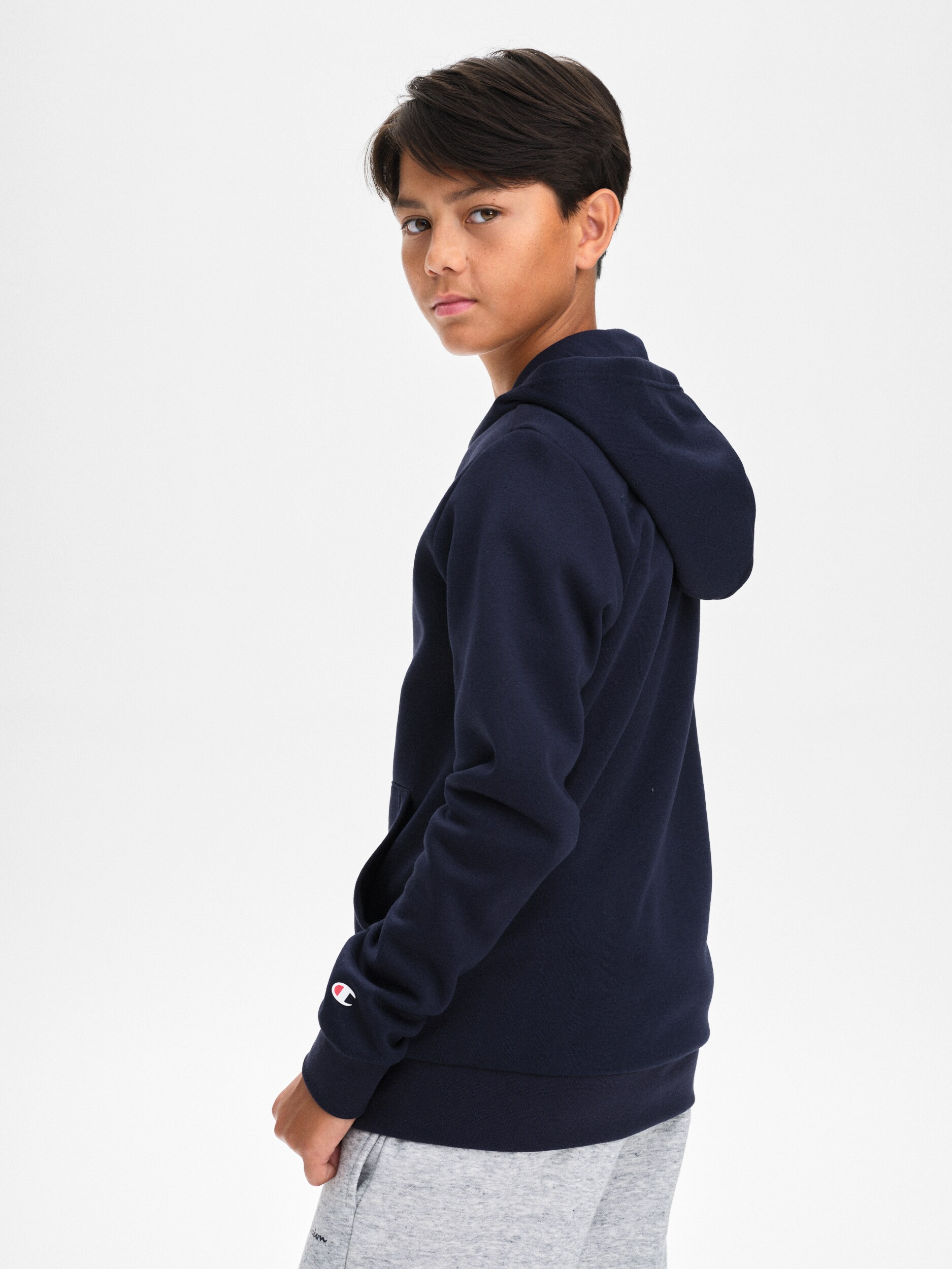 CHAMPION, J HOODED FULL ZIP SWEATSHIRT