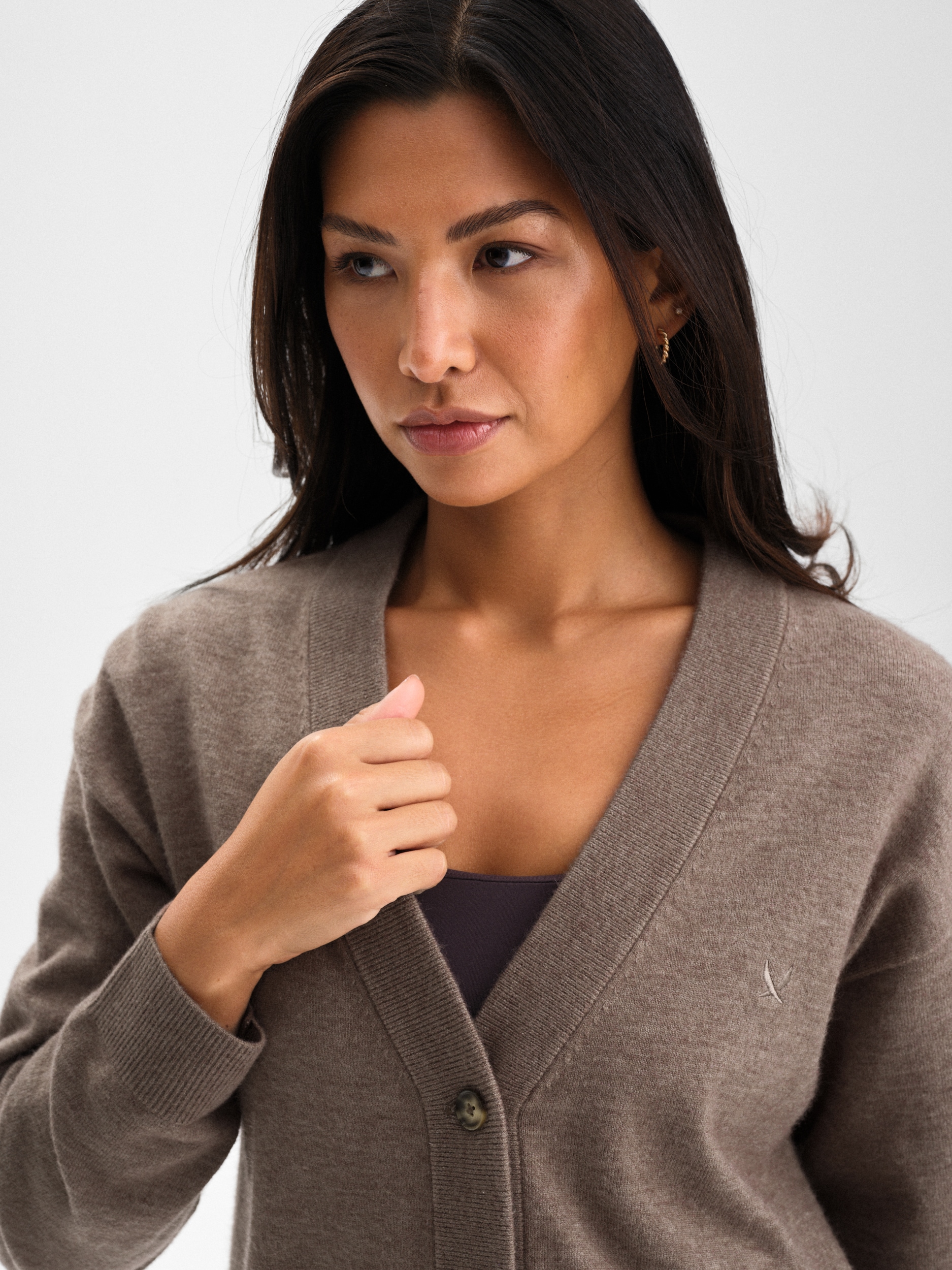 SOC, W KNITTED CARDIGAN