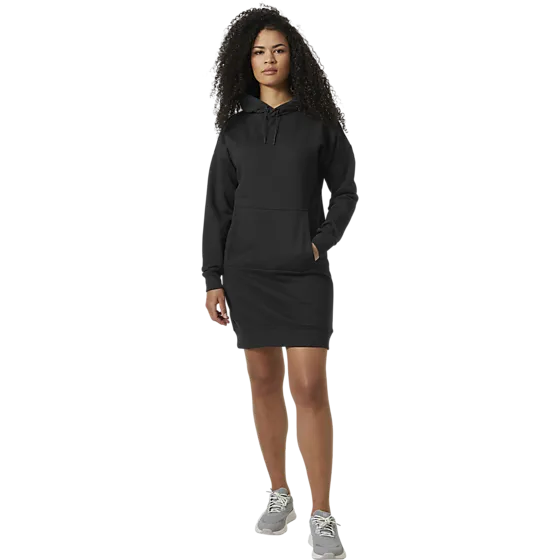 709147102101 HELLY HANSEN  W ADORE HOODIE DRESS 709147102101 HELLY HANSEN W ADORE HOODIE DRESS  Model01 Detail