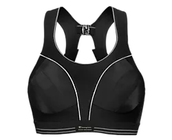 W Ultimate Run Bra Ii - Blk/Silver Standard Small1x1