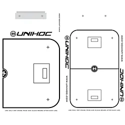 409981101101 UNIHOC TACTIC BOARD 409981101101 UNIHOC TACTIC BOARD Standard Small1x1