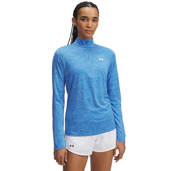 396032107101 UNDER ARMOUR Tecj 1/2 Zip Twist 396032107101 UNDER ARMOUR Tecj 1/2 Zip Twist Model01 Detail