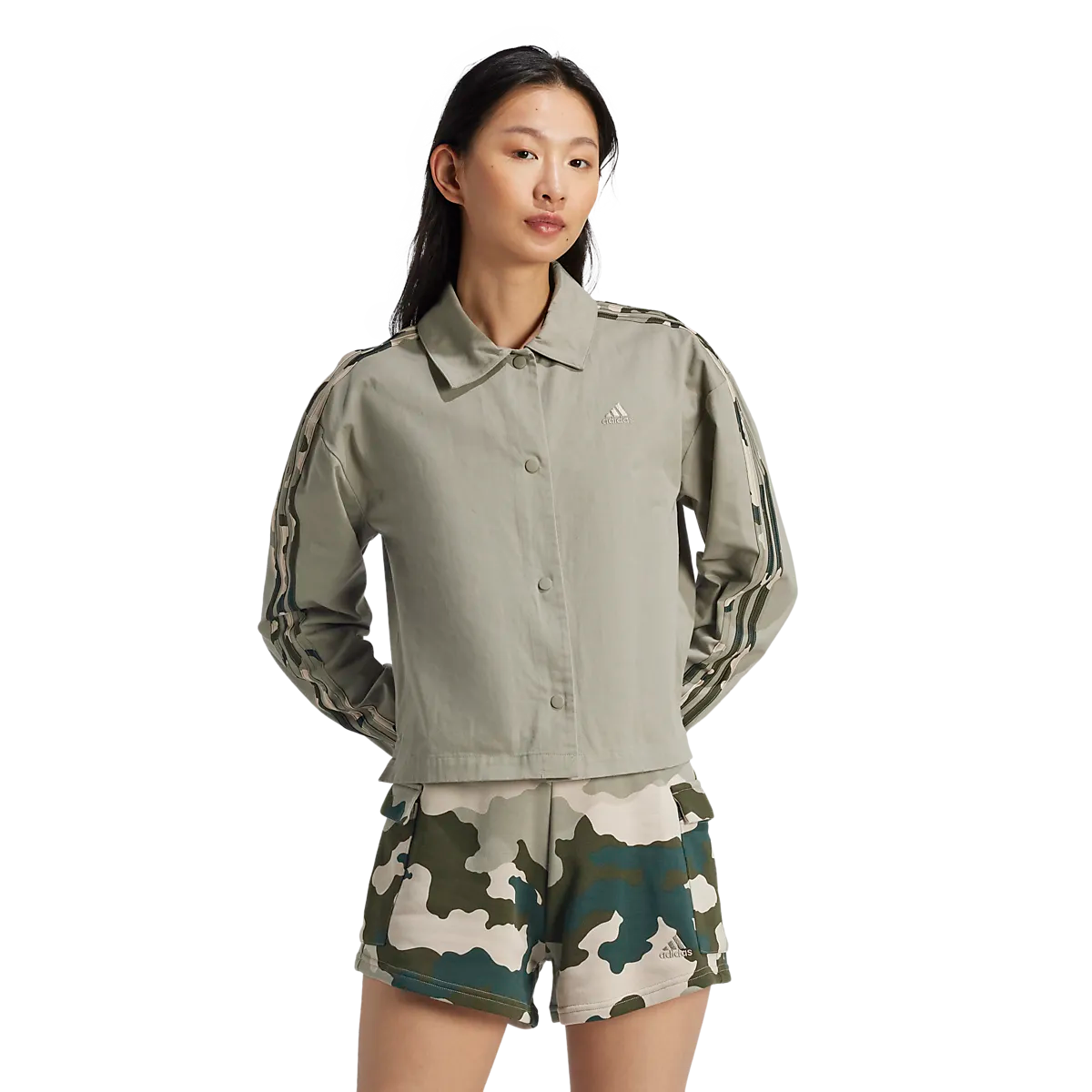 ADIDAS W Camo 3s C Jkt