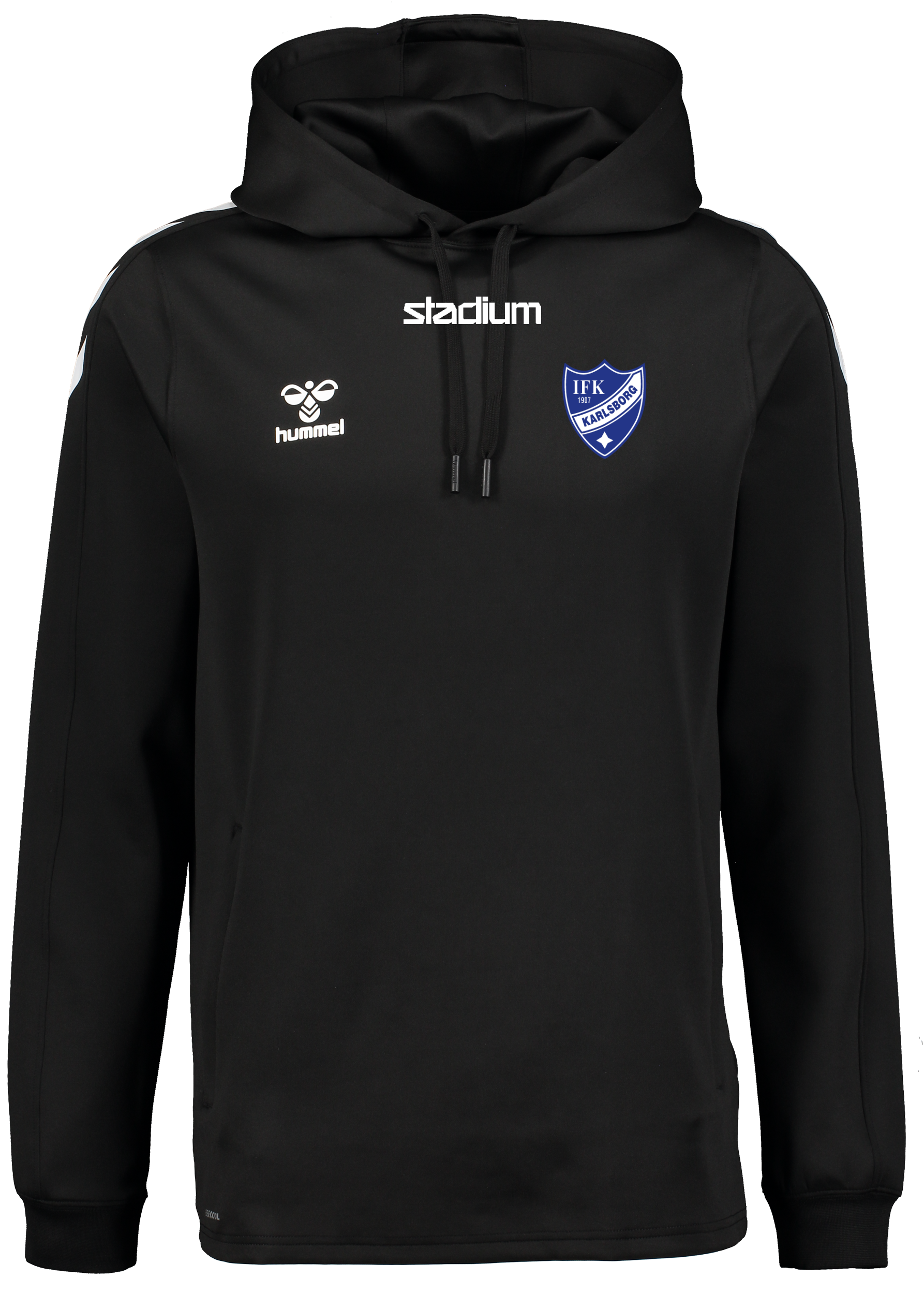 
HUMMEL, 
Core Xk Poly Sweat Hoodie, 
Detail 1
