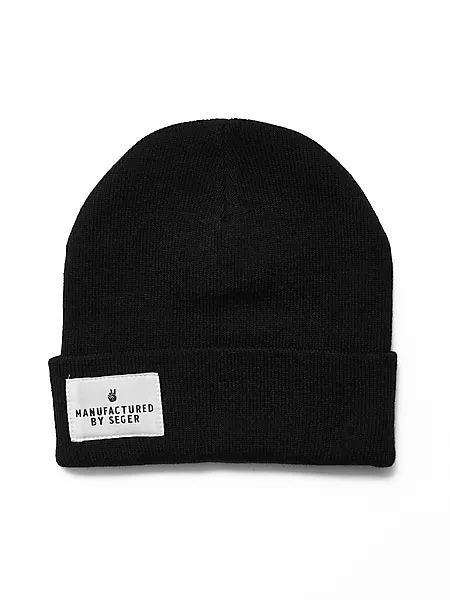 708386101101 SEGER  Seg Knitted Beanie Sr 708386101101 SEGER Seg Knitted Beanie Sr  Model01 Detail