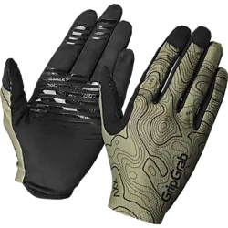 Rebel Full Finger Glove - Olive Green Standard Small1x1