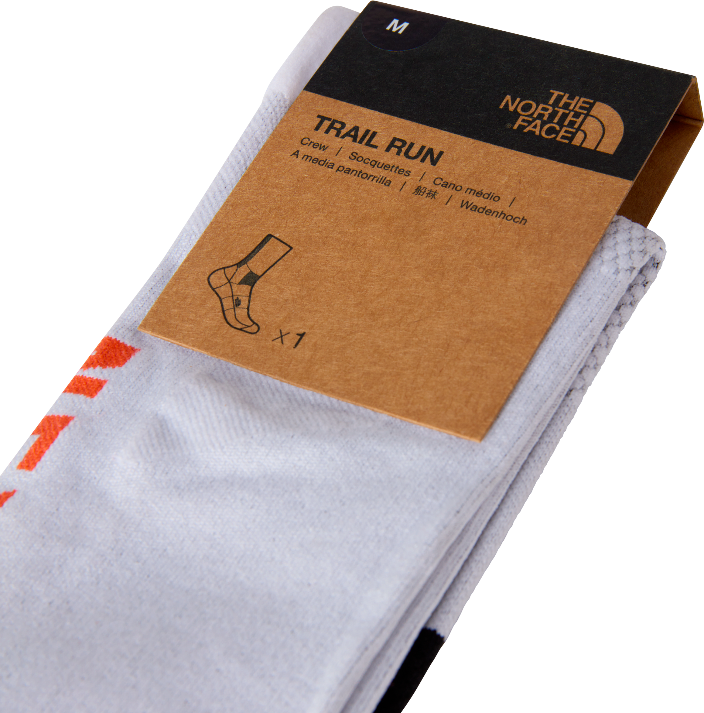 THE NORTH FACE, NEVER STOP TRAIL RUN CREW SOCK